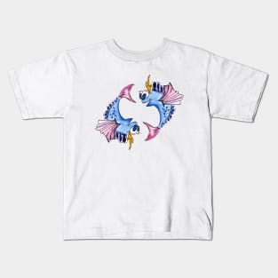 Piscean.  Pisces. the fish Kids T-Shirt